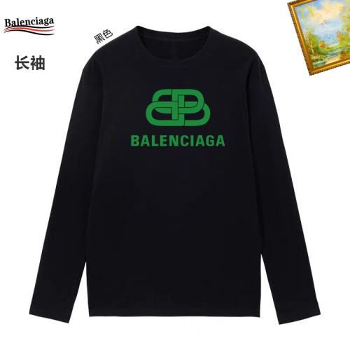 Balenciaga T-Shirts Long Sleeved For Unisex #1260433 $34.00 USD, Wholesale Replica Balenciaga T-Shirts