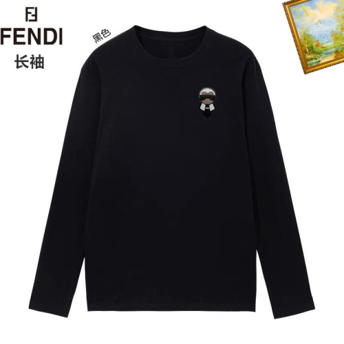 Fendi T-Shirts Long Sleeved For Unisex #1260441 $34.00 USD, Wholesale Replica Fendi T-Shirts