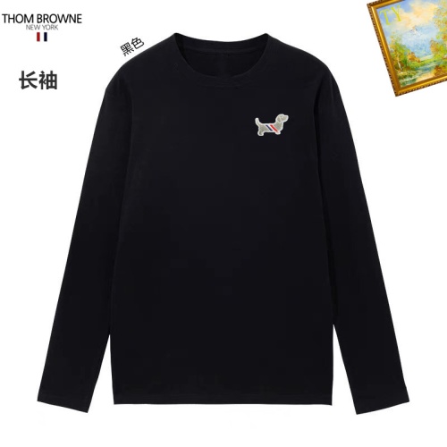 Thom Browne TB T-Shirts Long Sleeved For Unisex #1260445 $34.00 USD, Wholesale Replica Thom Browne TB T-Shirts