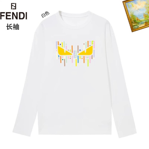 Fendi T-Shirts Long Sleeved For Unisex #1260456 $34.00 USD, Wholesale Replica Fendi T-Shirts