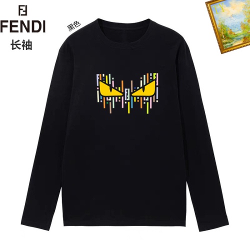 Fendi T-Shirts Long Sleeved For Unisex #1260457 $34.00 USD, Wholesale Replica Fendi T-Shirts