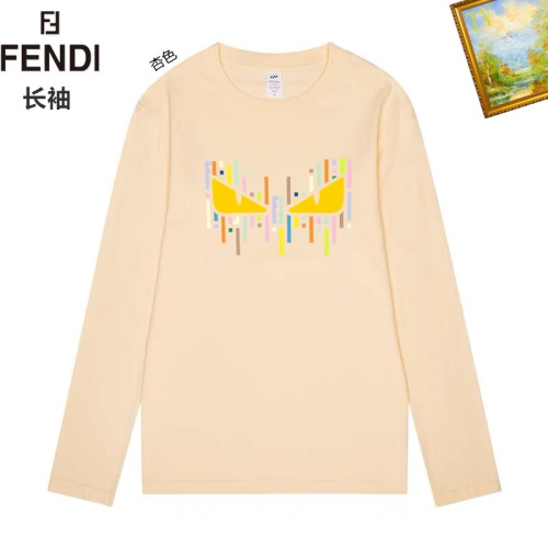 Fendi T-Shirts Long Sleeved For Unisex #1260458 $34.00 USD, Wholesale Replica Fendi T-Shirts