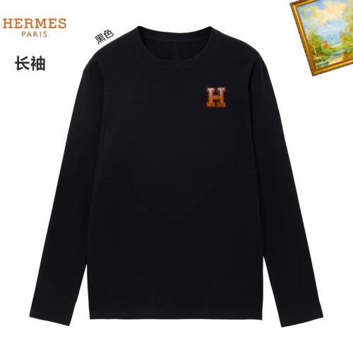 Hermes T-Shirts Long Sleeved For Unisex #1260461 $34.00 USD, Wholesale Replica Hermes T-Shirts