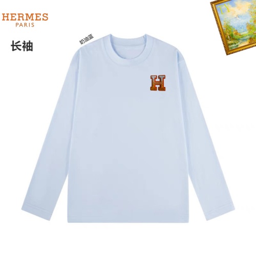 Hermes T-Shirts Long Sleeved For Unisex #1260463 $34.00 USD, Wholesale Replica Hermes T-Shirts