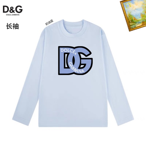 Dolce &amp; Gabbana D&amp;G T-Shirts Long Sleeved For Unisex #1260471 $34.00 USD, Wholesale Replica Dolce &amp; Gabbana D&amp;G T-Shirts