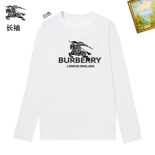 Burberry T-Shirts Long Sleeved For Unisex #1260472 $34.00 USD, Wholesale Replica Burberry T-Shirts