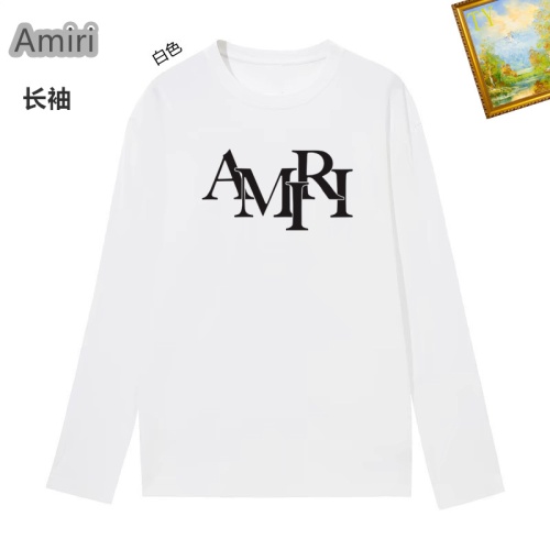 Amiri T-Shirts Long Sleeved For Unisex #1260489 $34.00 USD, Wholesale Replica Amiri T-Shirts