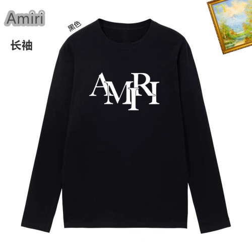 Amiri T-Shirts Long Sleeved For Unisex #1260490 $34.00 USD, Wholesale Replica Amiri T-Shirts