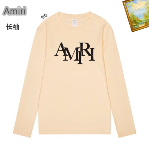 Amiri T-Shirts Long Sleeved For Unisex #1260491 $34.00 USD, Wholesale Replica Amiri T-Shirts