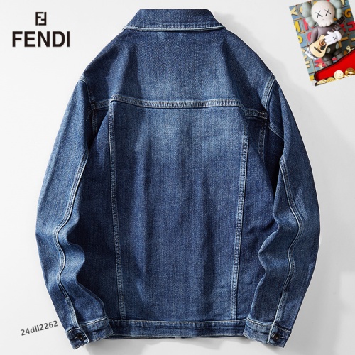 Replica Fendi Jackets Long Sleeved For Men #1260522 $68.00 USD for Wholesale