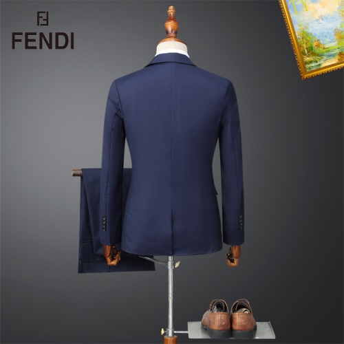 Replica Fendi Tracksuits Long Sleeved For Men #1260548 $92.00 USD for Wholesale