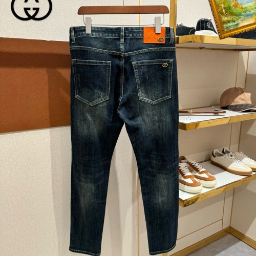 Replica Gucci Jeans For Men #1260647 $48.00 USD for Wholesale