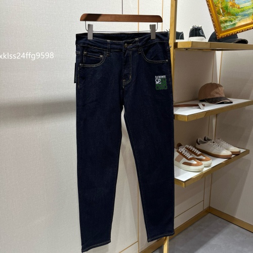 Replica LOEWE Jeans For Men #1260652 $48.00 USD for Wholesale