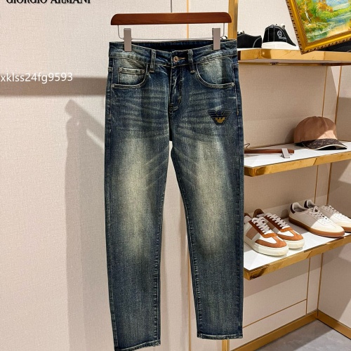 Replica Armani Jeans For Men #1260658 $48.00 USD for Wholesale