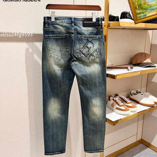 Replica Armani Jeans For Men #1260658 $48.00 USD for Wholesale