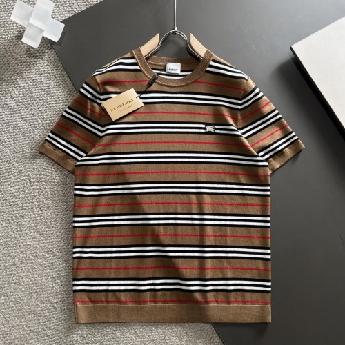 Burberry Sweaters Short Sleeved For Men #1260659 $60.00 USD, Wholesale Replica Burberry Sweaters