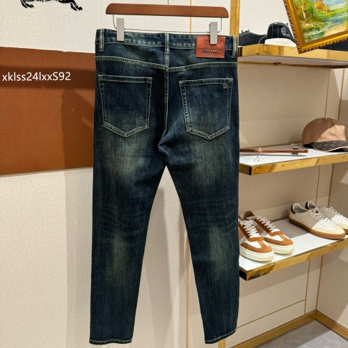 Replica Burberry Jeans For Men #1260665 $48.00 USD for Wholesale