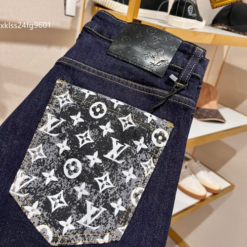 Louis Vuitton LV Jeans For Men #1260666 $48.00 USD, Wholesale Replica Louis Vuitton LV Jeans