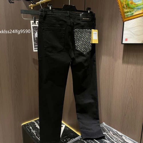 Replica Burberry Jeans For Men #1260672 $48.00 USD for Wholesale