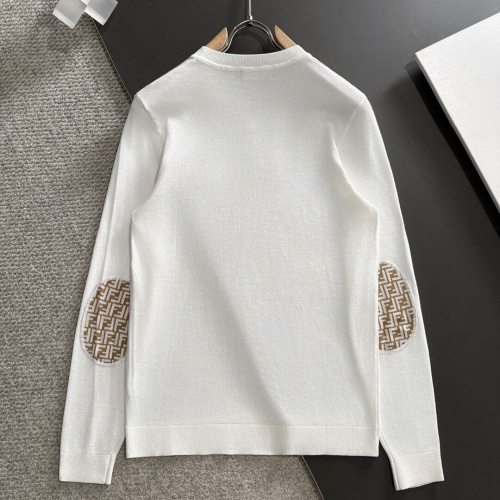 Replica Fendi Sweaters Long Sleeved For Men #1260676 $60.00 USD for Wholesale