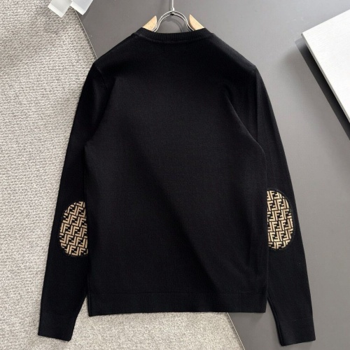 Replica Fendi Sweaters Long Sleeved For Men #1260677 $60.00 USD for Wholesale