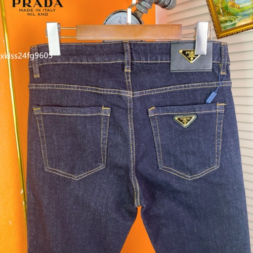 Replica Prada Jeans For Men #1260678 $48.00 USD for Wholesale