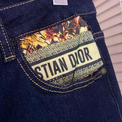 Replica Christian Dior Jeans For Men #1260681 $48.00 USD for Wholesale