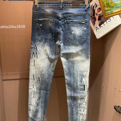 Replica Amiri Jeans For Men #1260692 $48.00 USD for Wholesale