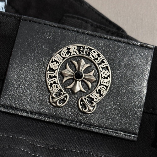 Replica Chrome Hearts Jeans For Men #1260697 $48.00 USD for Wholesale