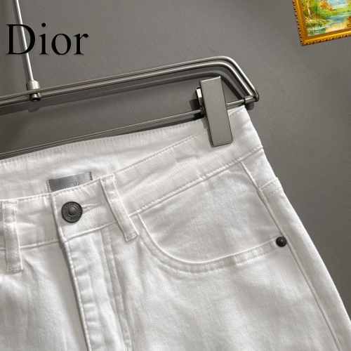 Replica Christian Dior Jeans For Men #1260702 $48.00 USD for Wholesale