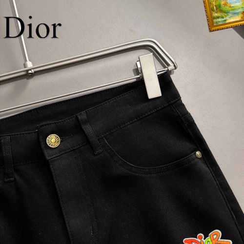 Replica Christian Dior Jeans For Men #1260703 $48.00 USD for Wholesale