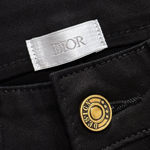 Replica Christian Dior Jeans For Men #1260703 $48.00 USD for Wholesale