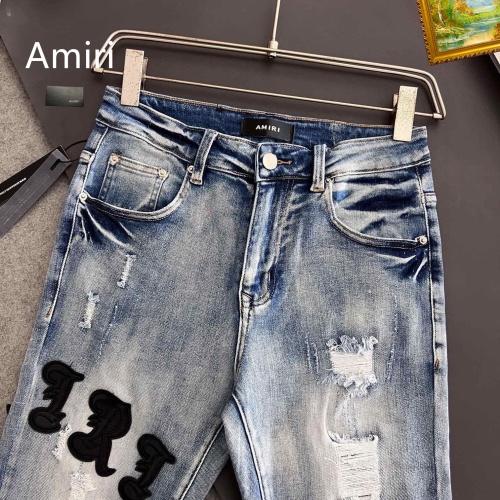 Replica Amiri Jeans For Men #1260709 $48.00 USD for Wholesale