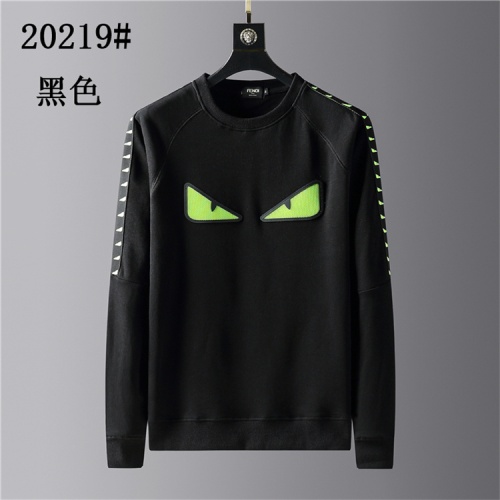 Fendi Hoodies Long Sleeved For Men #1260714 $36.00 USD, Wholesale Replica Fendi Hoodies