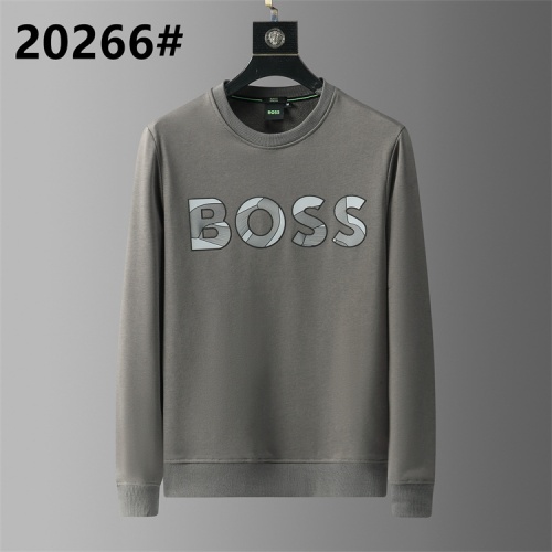 Boss Hoodies Long Sleeved For Men #1260719 $36.00 USD, Wholesale Replica Boss Hoodies