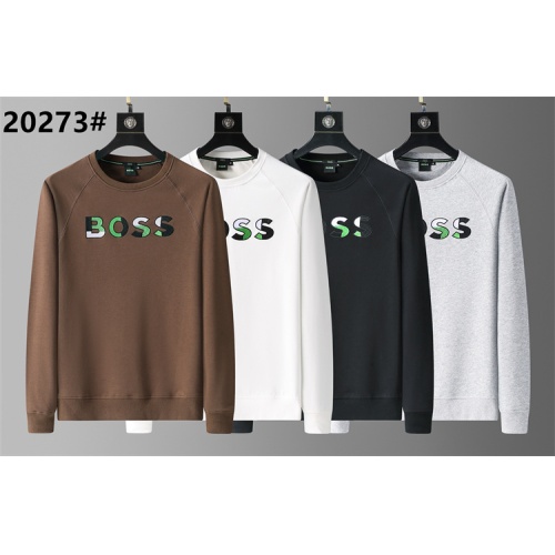 Replica Boss Hoodies Long Sleeved For Men #1260730 $36.00 USD for Wholesale