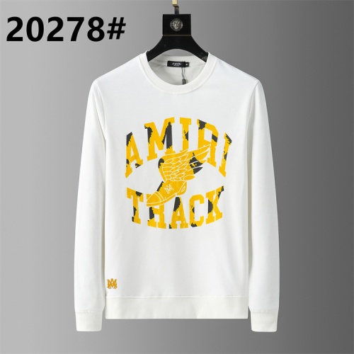 Amiri Hoodies Long Sleeved For Men #1260733 $36.00 USD, Wholesale Replica Amiri Hoodies