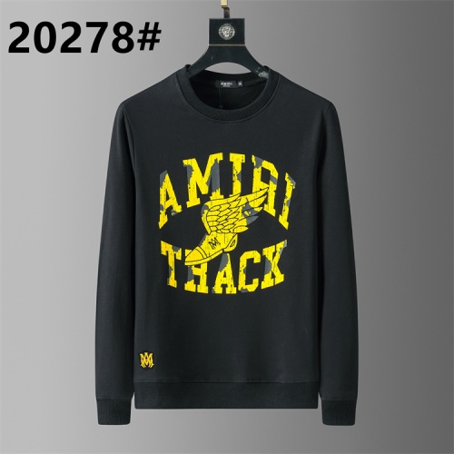 Amiri Hoodies Long Sleeved For Men #1260734 $36.00 USD, Wholesale Replica Amiri Hoodies