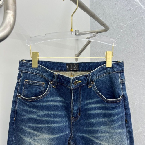 Replica Gucci Jeans For Men #1260740 $64.00 USD for Wholesale