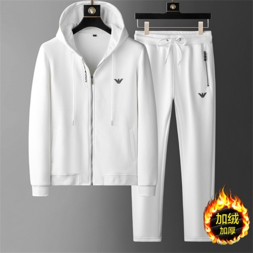 Armani Tracksuits Long Sleeved For Men #1260744 $100.00 USD, Wholesale Replica Armani Tracksuits