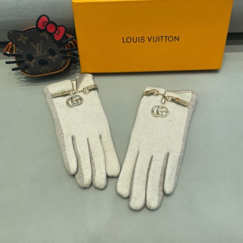 Gucci Gloves #1260773 $40.00 USD, Wholesale Replica Gucci Gloves