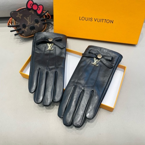 Louis Vuitton LV Gloves For Women #1260776 $48.00 USD, Wholesale Replica Louis Vuitton LV Gloves