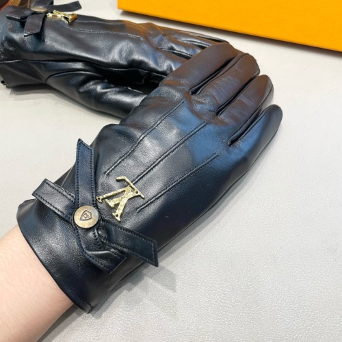 Replica Louis Vuitton LV Gloves For Women #1260776 $48.00 USD for Wholesale