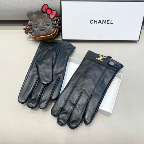 Replica Louis Vuitton LV Gloves For Men #1260784 $52.00 USD for Wholesale