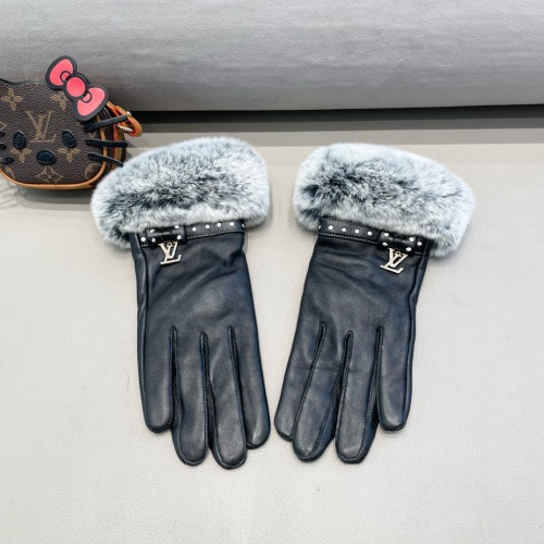 Louis Vuitton LV Gloves For Women #1260788 $52.00 USD, Wholesale Replica Louis Vuitton LV Gloves