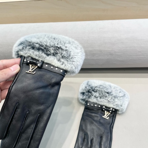 Replica Louis Vuitton LV Gloves For Women #1260788 $52.00 USD for Wholesale