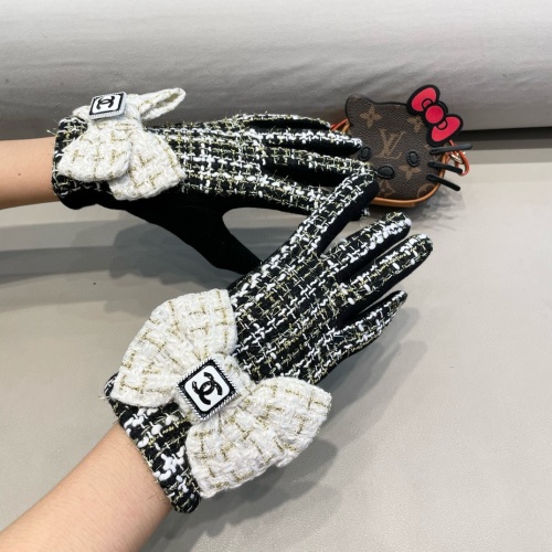 Replica Chanel Gloves For Women #1260790 $42.00 USD for Wholesale