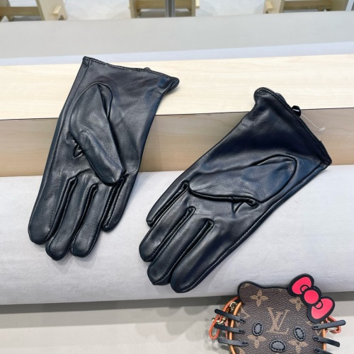 Replica Fendi Gloves For Women #1260793 $42.00 USD for Wholesale