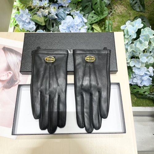 Prada Gloves For Women #1260798 $56.00 USD, Wholesale Replica Prada Gloves