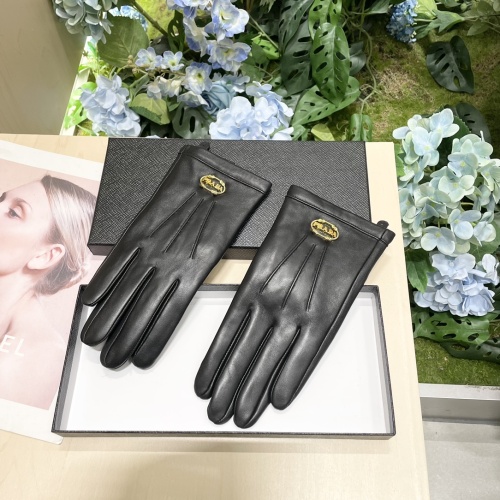 Replica Prada Gloves For Women #1260798 $56.00 USD for Wholesale